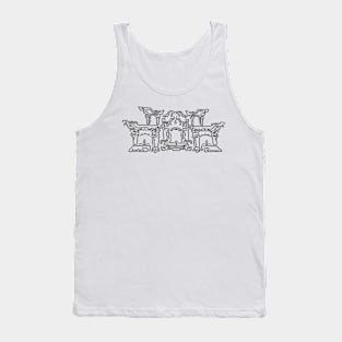 Black on White Geoglyph 2 (Totk) Tank Top